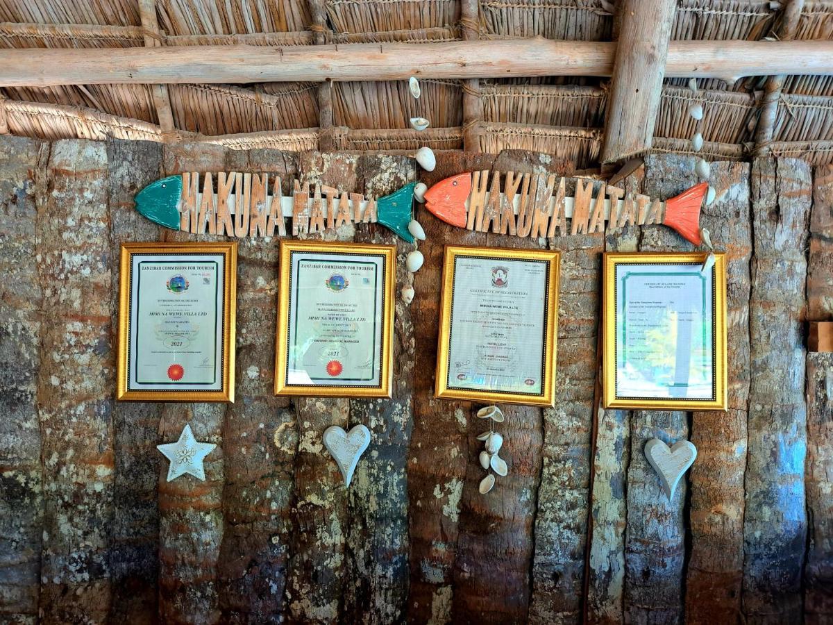Mimi Na Wewe Villa Nungwi Exterior foto